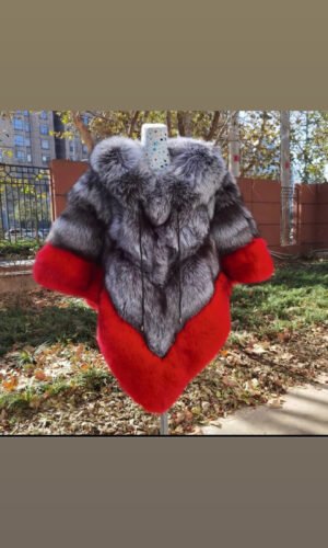 Custom Fur Poncho