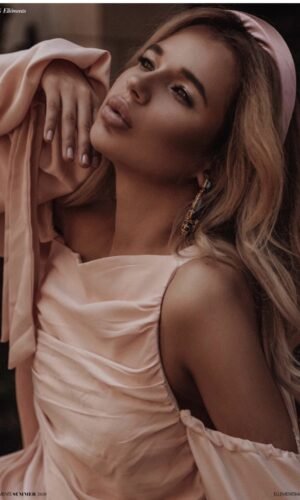 Light Pink Off Shoulder Dress